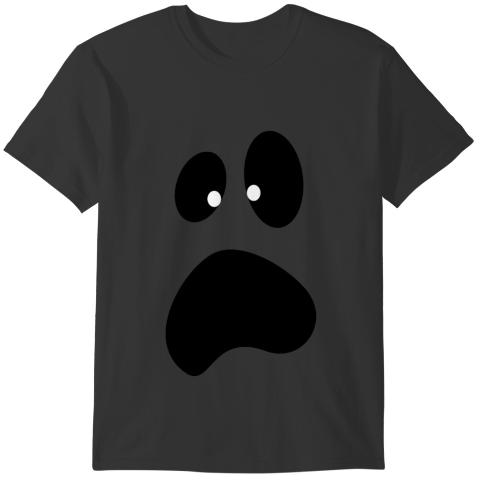 HALLOWEEN GHOST FACE SCARY SPOOKY PARTY T-shirt
