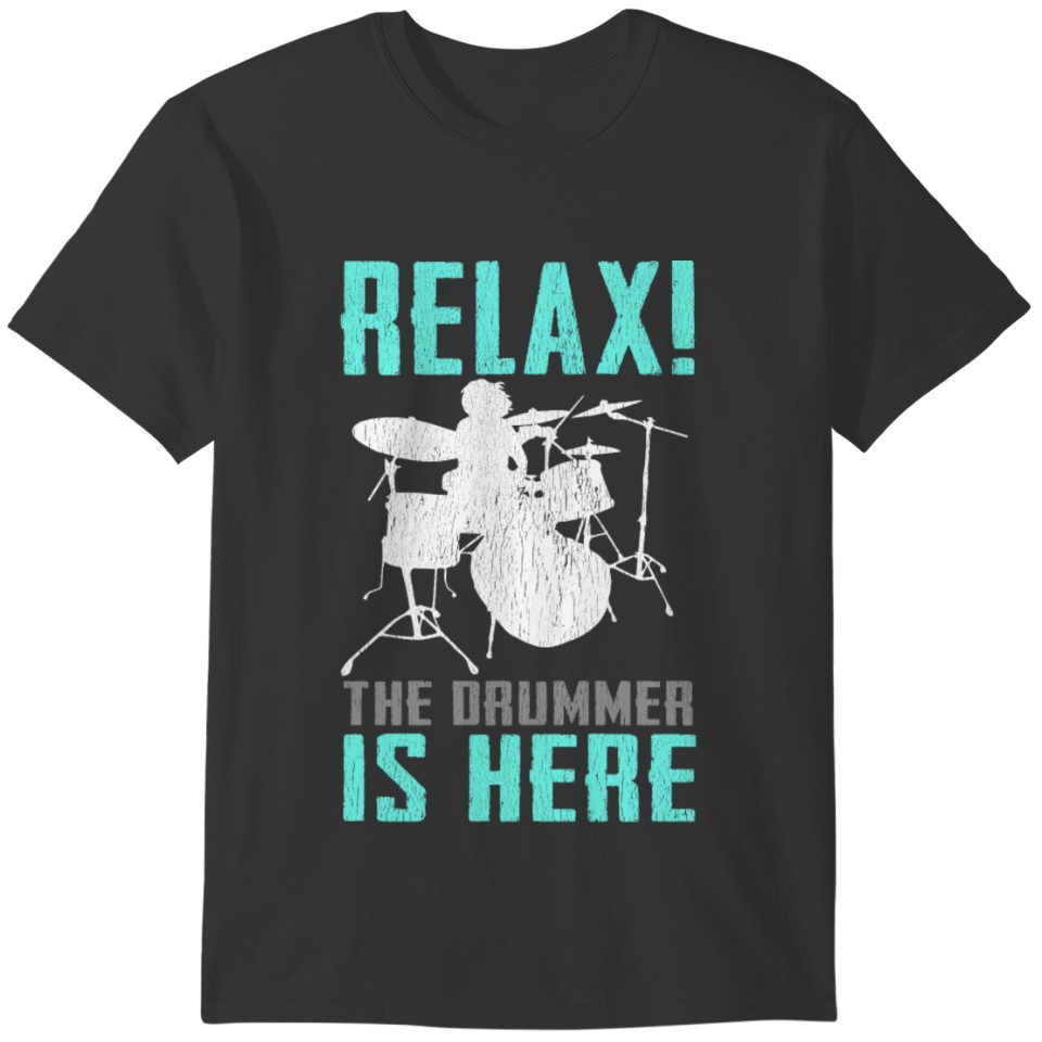 Drum Drummer Drums Drumsticks Band Drumset Gift T-shirt
