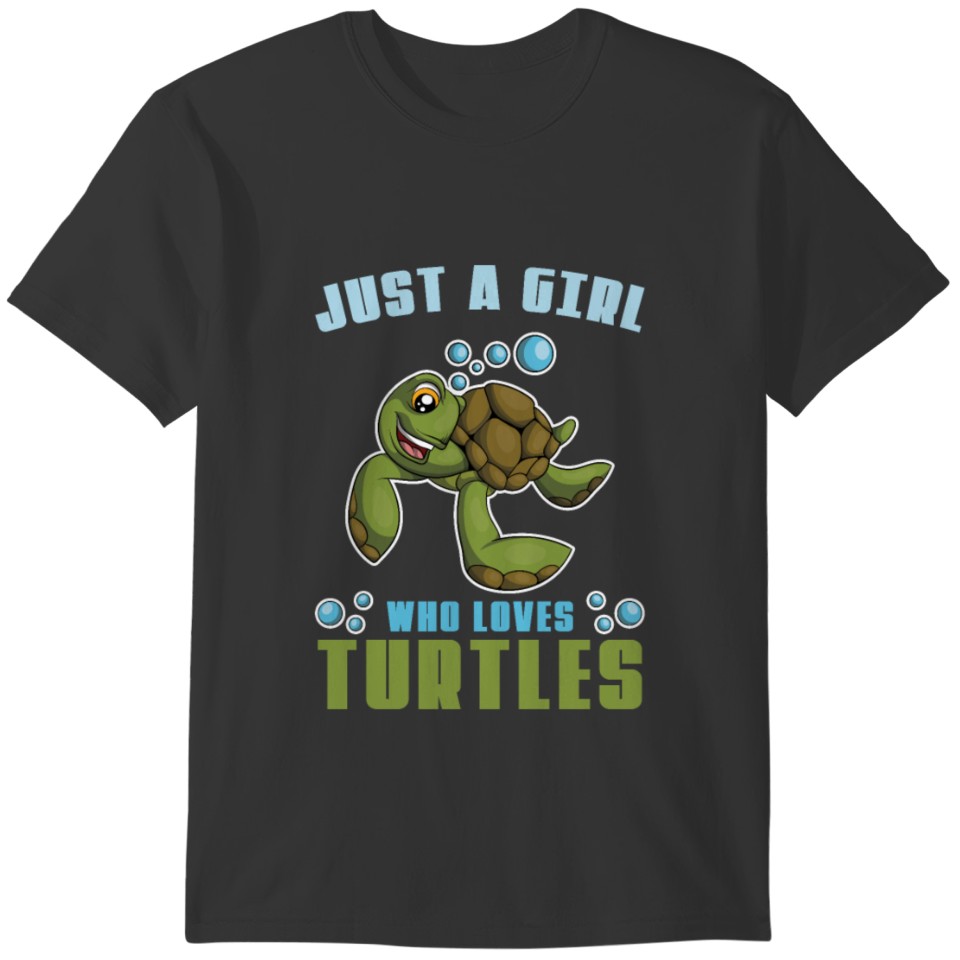 Turtle girl T-shirt