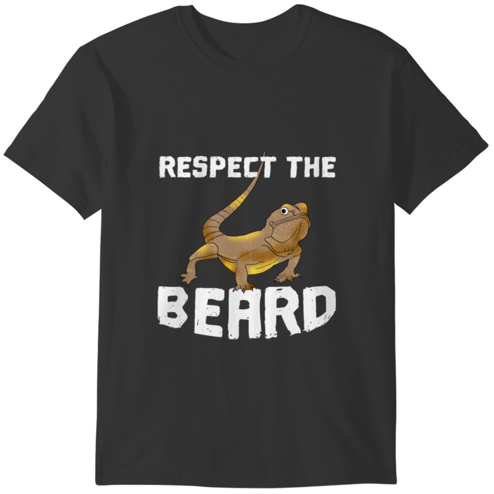 Funny Bearded Dragon Pet Lizard Lover Reptile Gift T-shirt