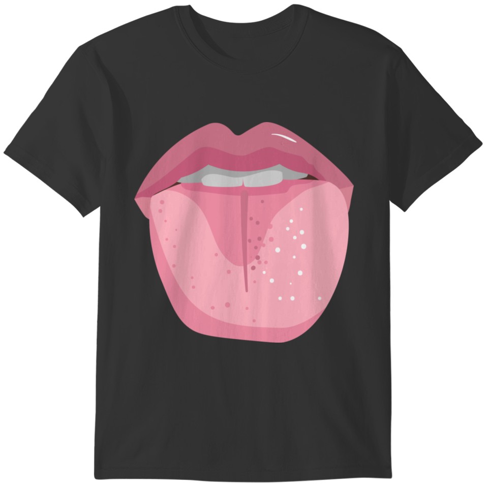 glossy lips T-shirt