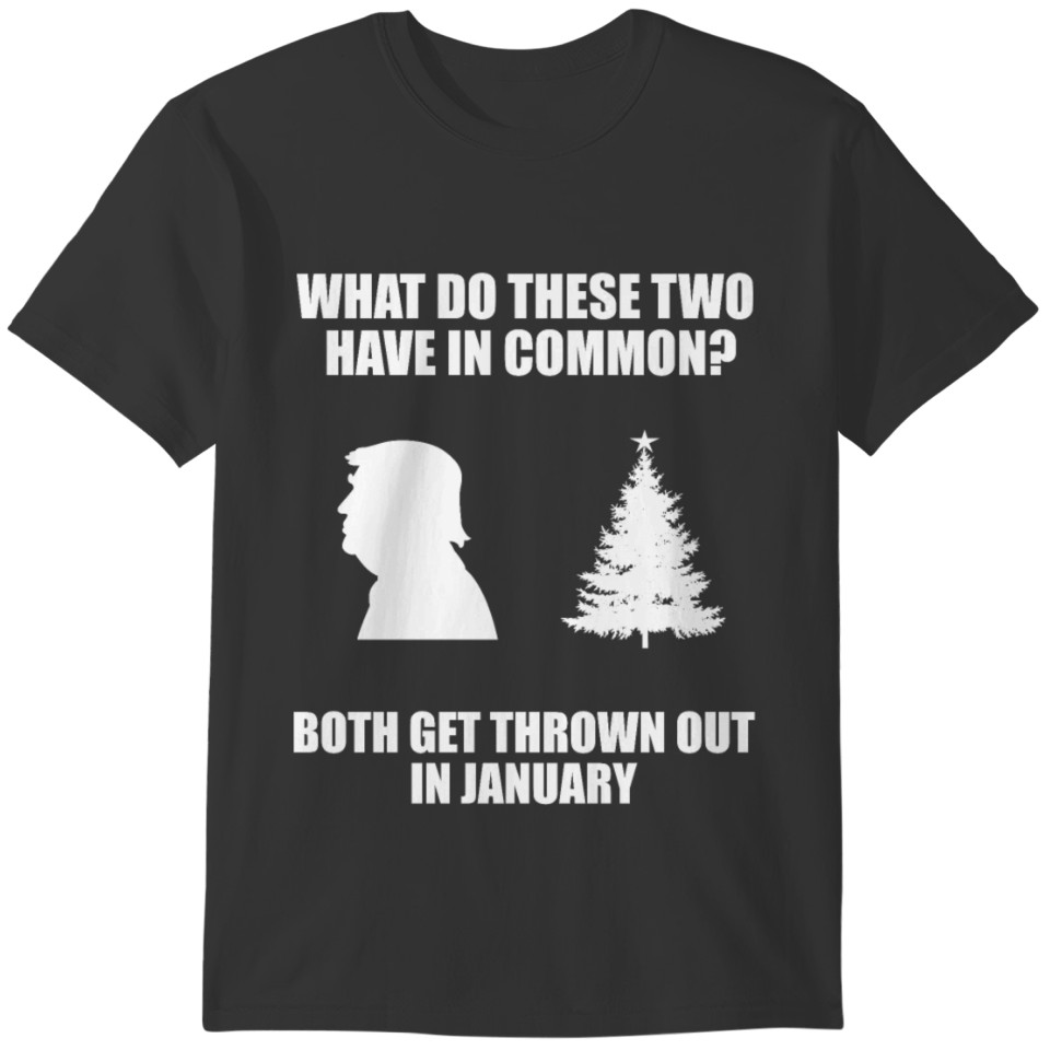 Funny Anti Trump Christmas Xmas T-shirt
