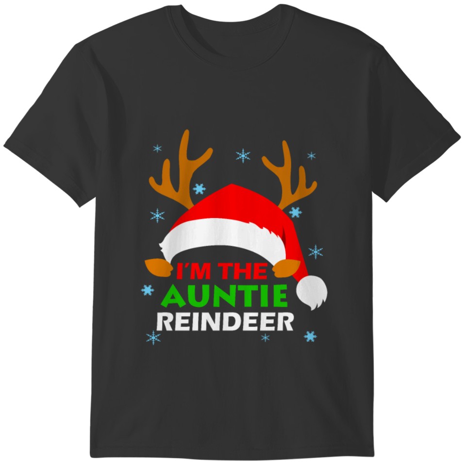 I'm the auntie Reindeer T-shirt