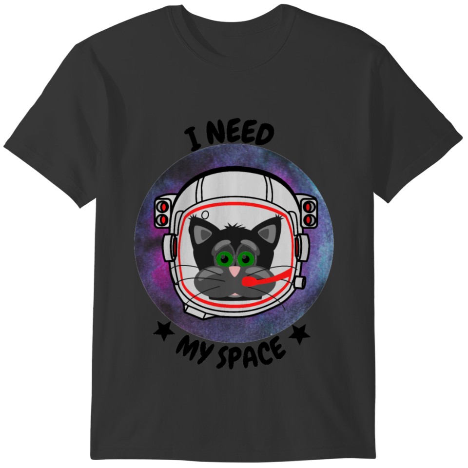 Cat, animal, Space, kitty, pet, gifts for children T-shirt