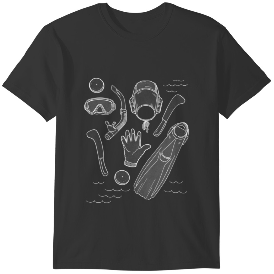 Underwater Hockey Octopush T Shirt Classic T-Shirt T-shirt