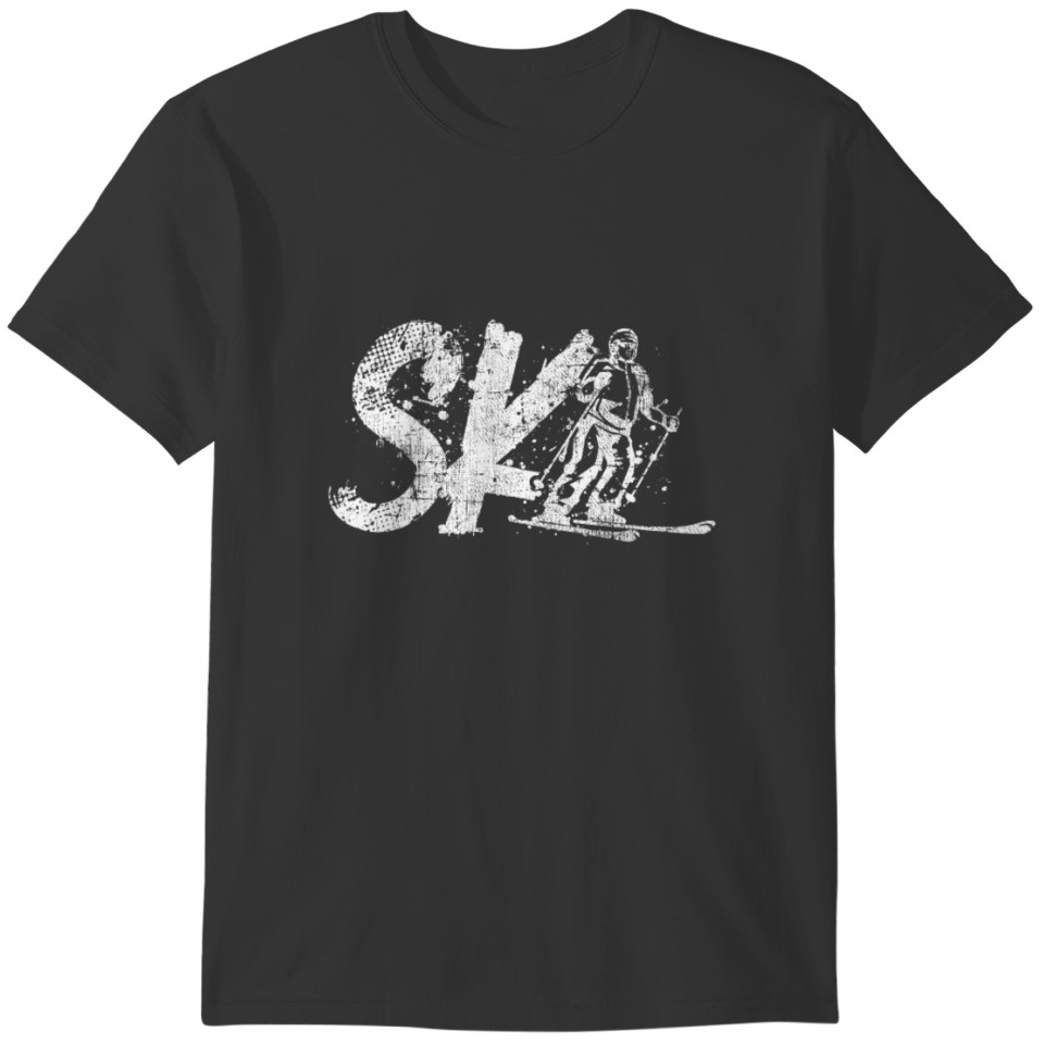 Ski Skier Ski Instructor T-shirt