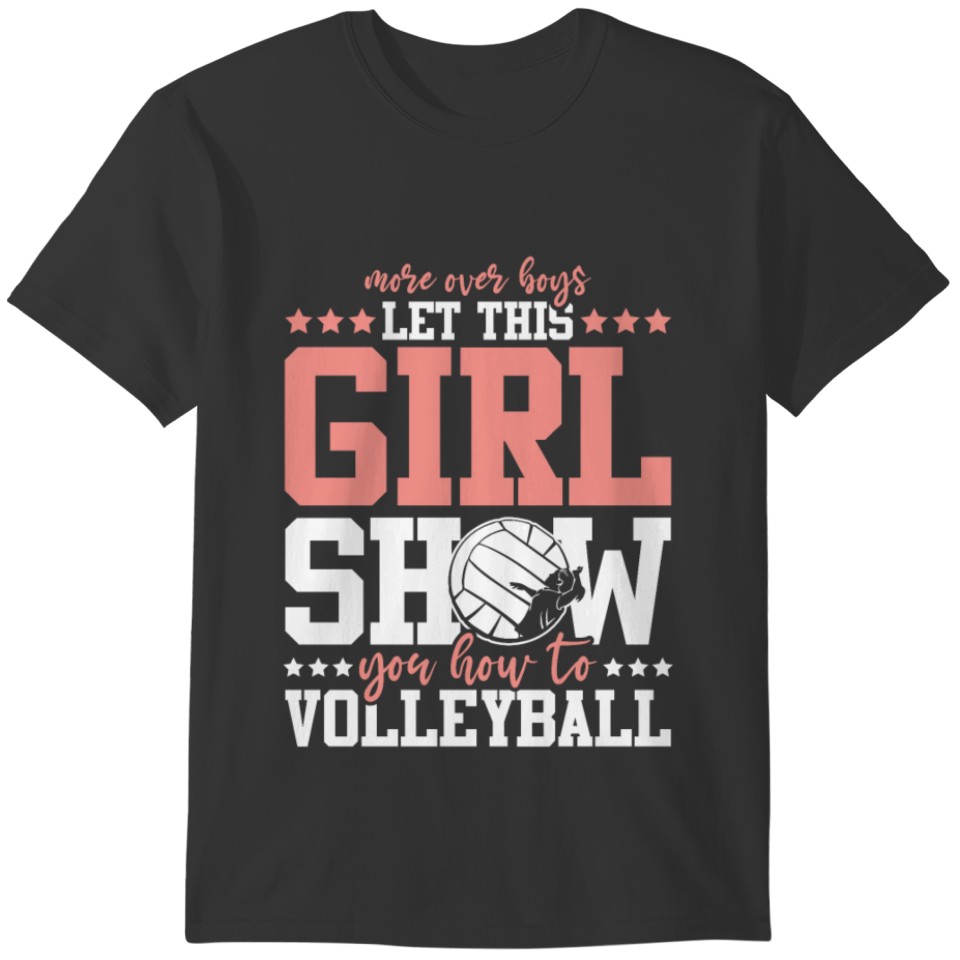 Girl Volleyball Girl T-shirt