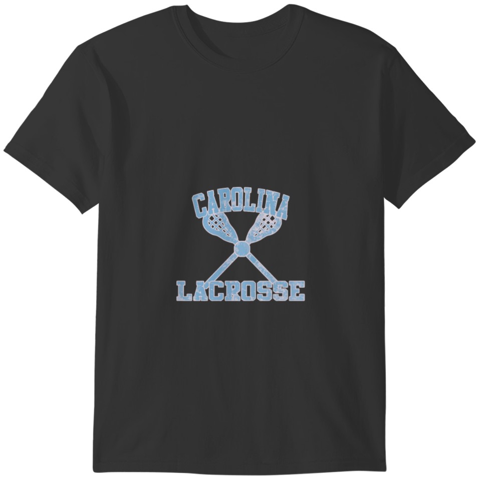 Vintage Carolina Lacrosse Gift Tee T-shirt