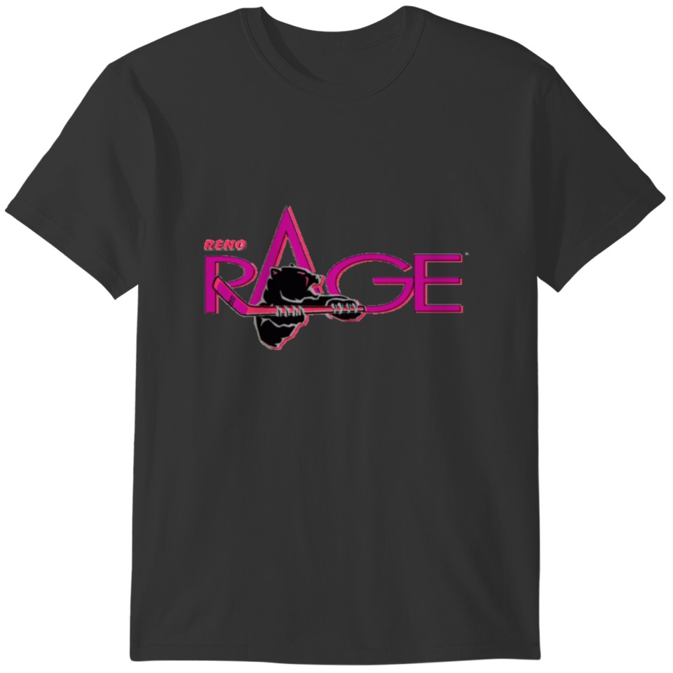 Reno Rage Vintage Hockey Logo T-shirt
