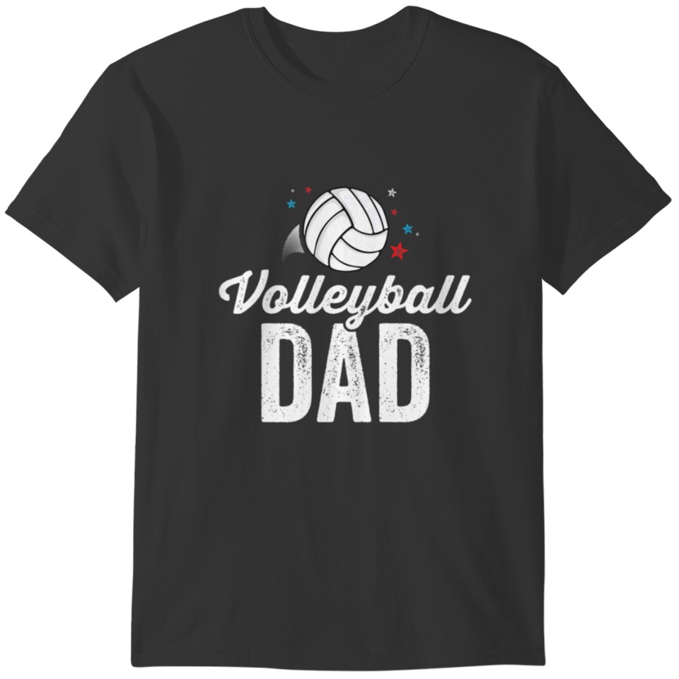 Volleyball Dad Coach Team Player Father T-shirt