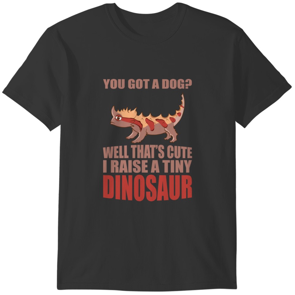 Dinosaur gift saying reptile lizard T-shirt