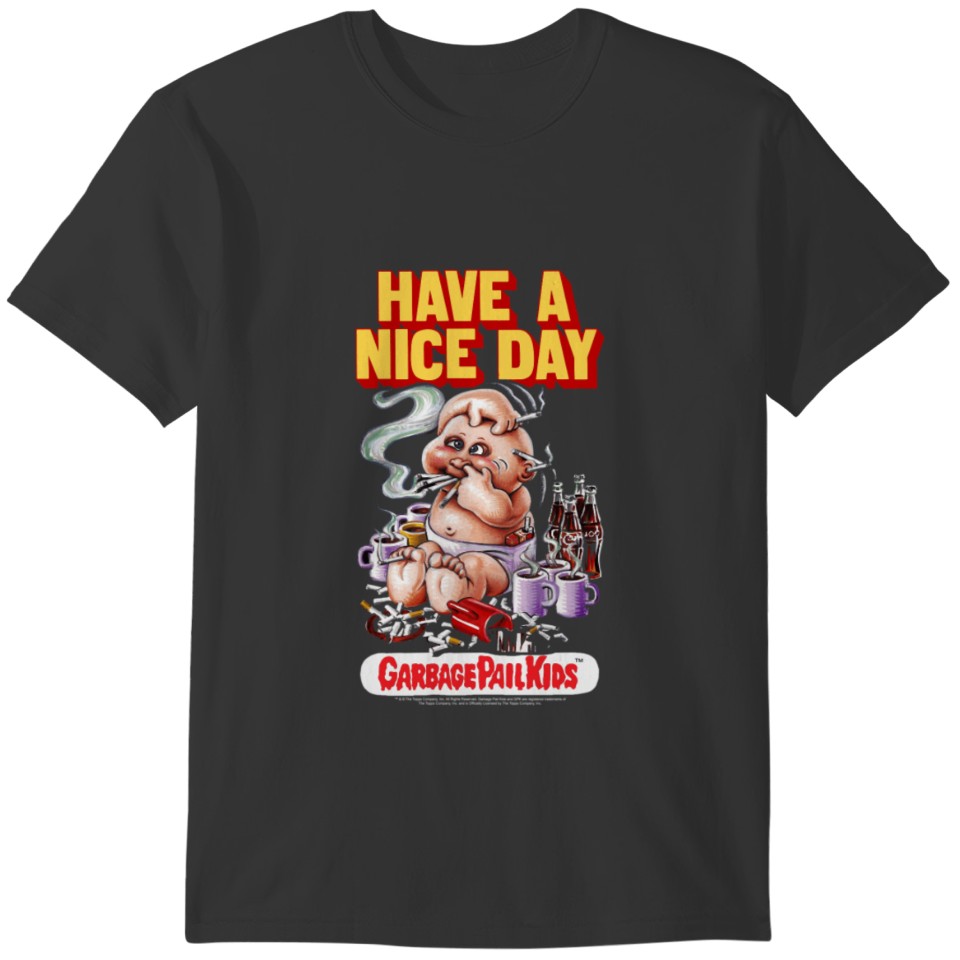 Garbage Pail Kids Have A Nice Day T-shirt