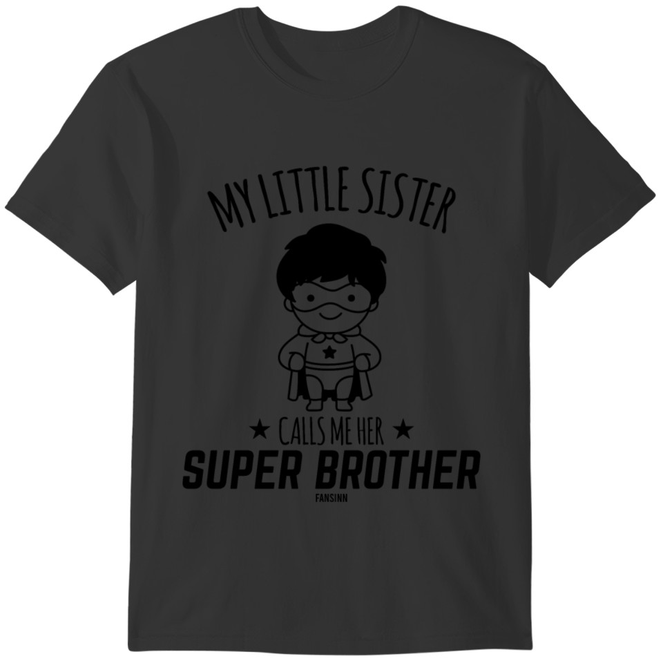 Brother Gift superhero protector T-shirt
