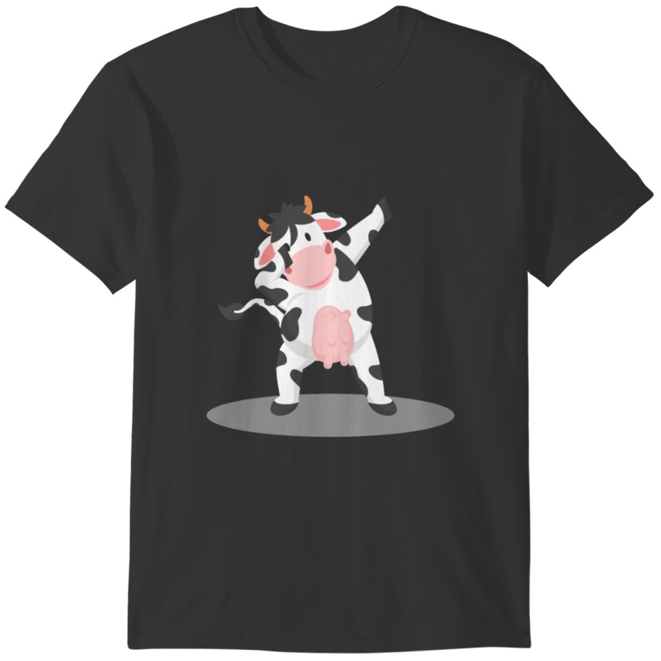 Dabbing dance cow T-shirt