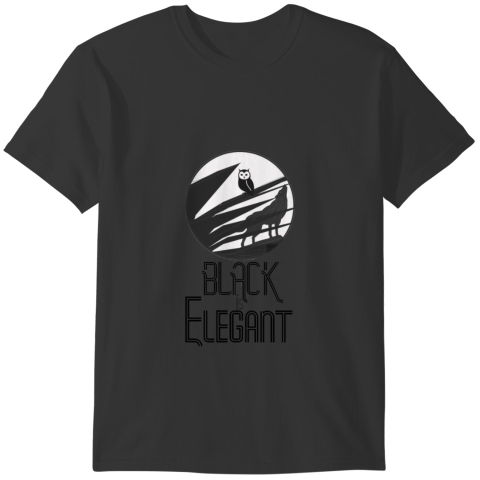 Black is Elegant Classic T-Shirt T-shirt