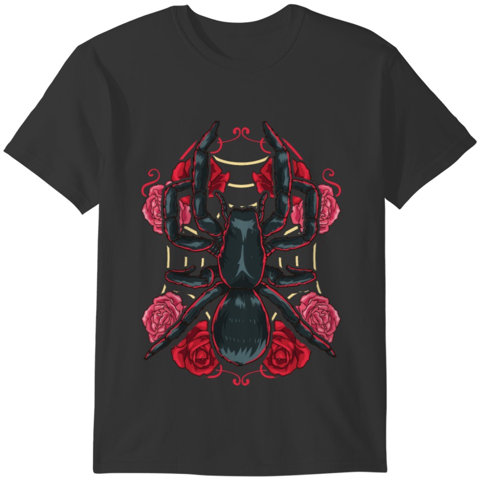 Aesthetic Rose Spider T-shirt