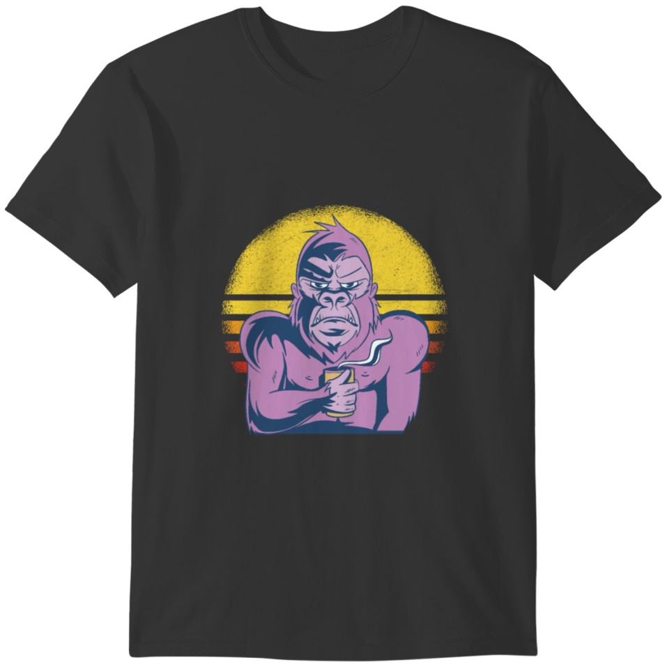 Gorilla Gorillas Drawing T-shirt