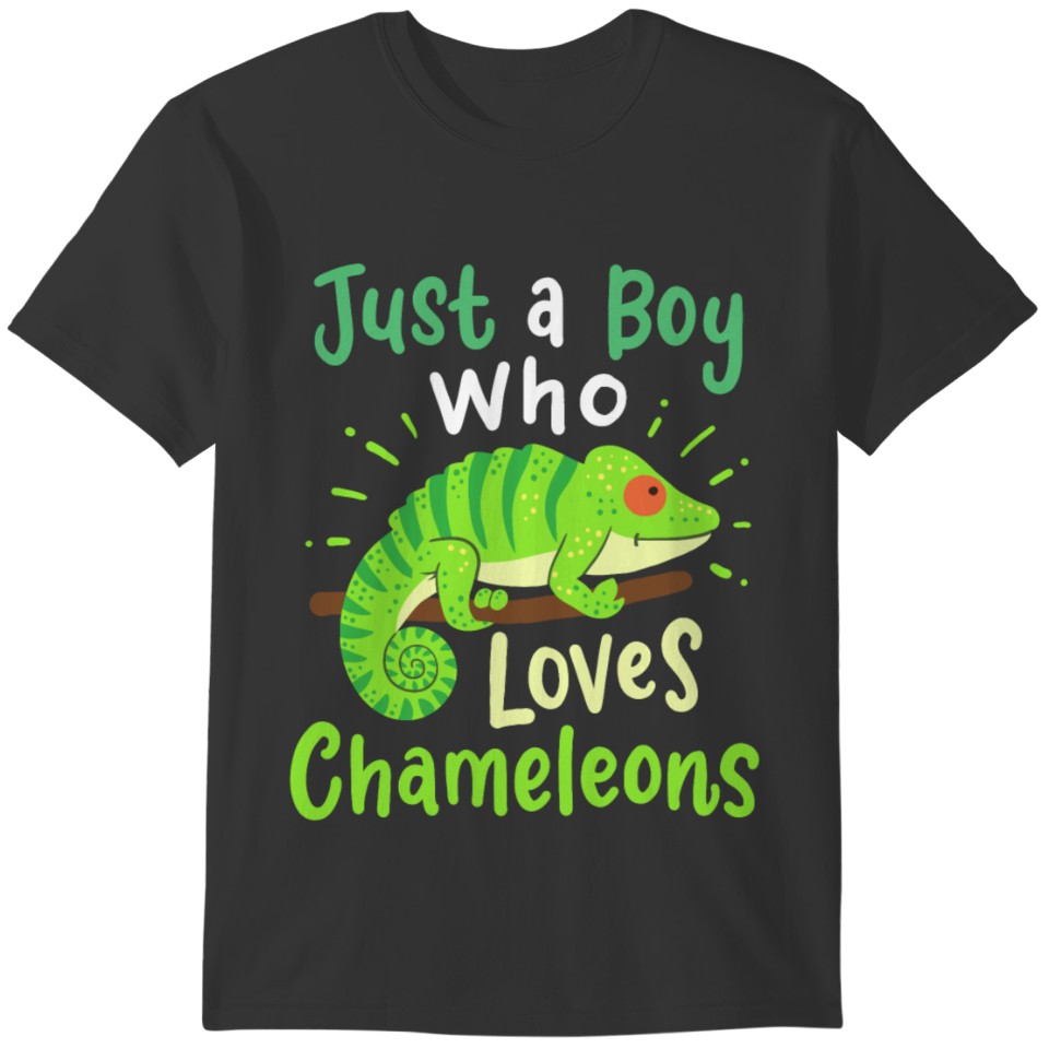 Chameleon Lizard Reptile Chameleon Lover T-shirt
