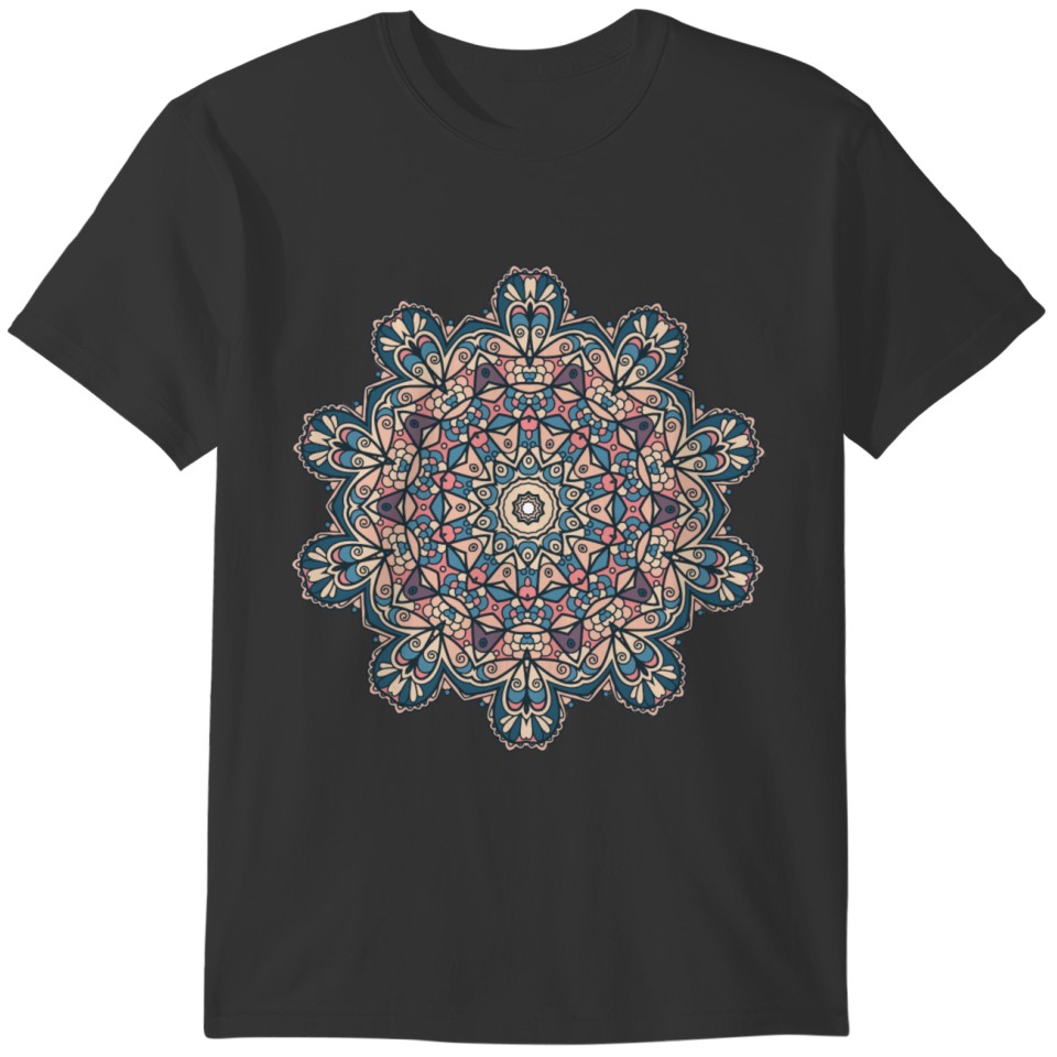 Colorful Mandala Scrubs T-shirt