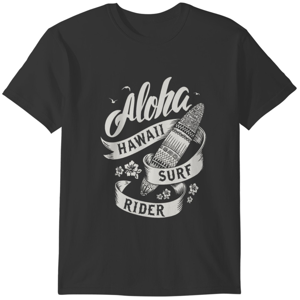 aloha hawaii surf rider T-shirt