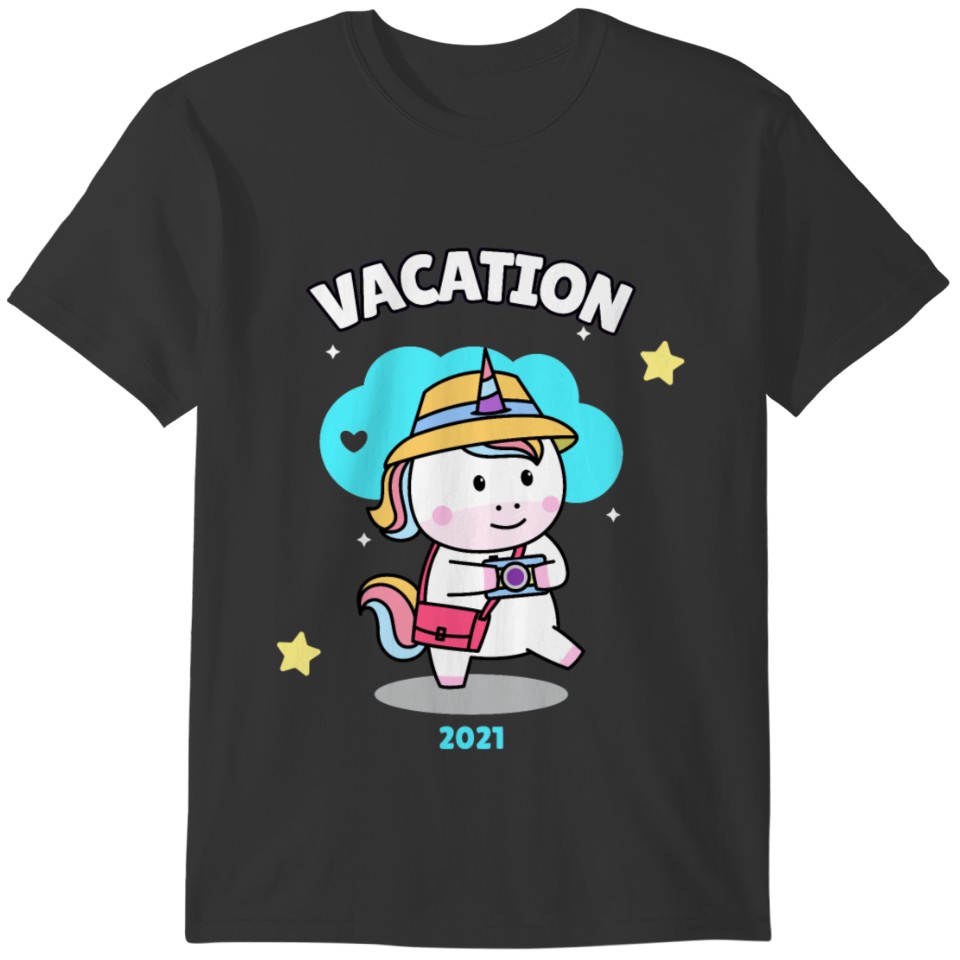 Vacation Unicorn 2021 T-shirt