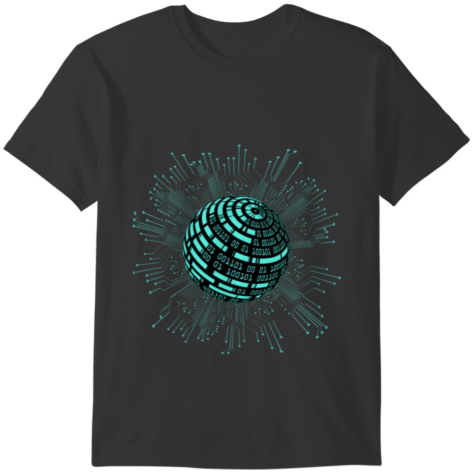 Binary Coding Computer Geeks Programmer Funny Codi T-shirt