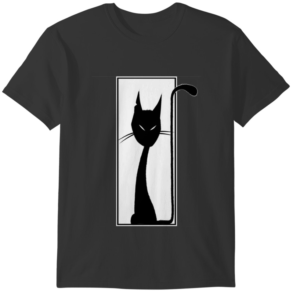 Black cat, Manga, girls, Shirt, Halloween, woman T-shirt