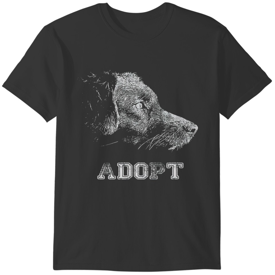 Cat And Dog - Rescue And Adopt T-shirt