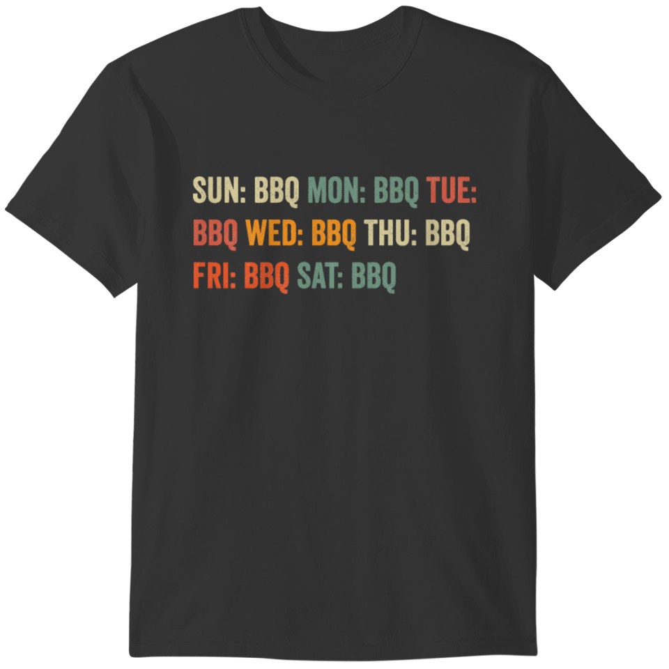 Everyday BBQ Outfit Design T-shirt
