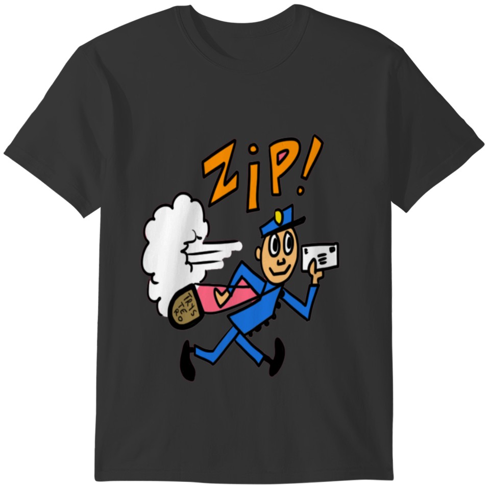 mr zip T-shirt