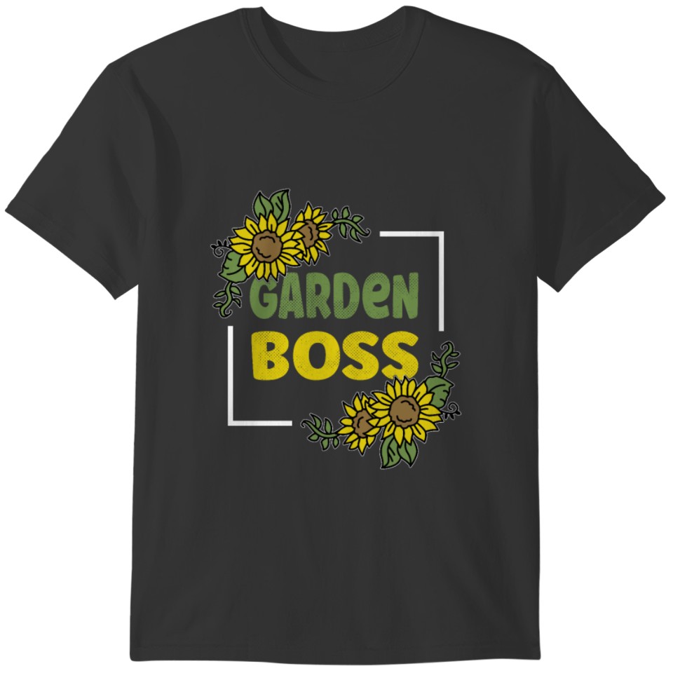 Hobbygärtner Or Gardener Garden Boss T-shirt