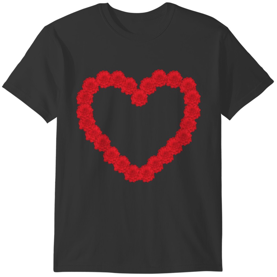 Coeur rouge T-shirt