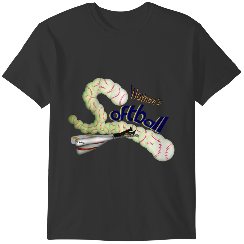 Women's Softball T-shirt