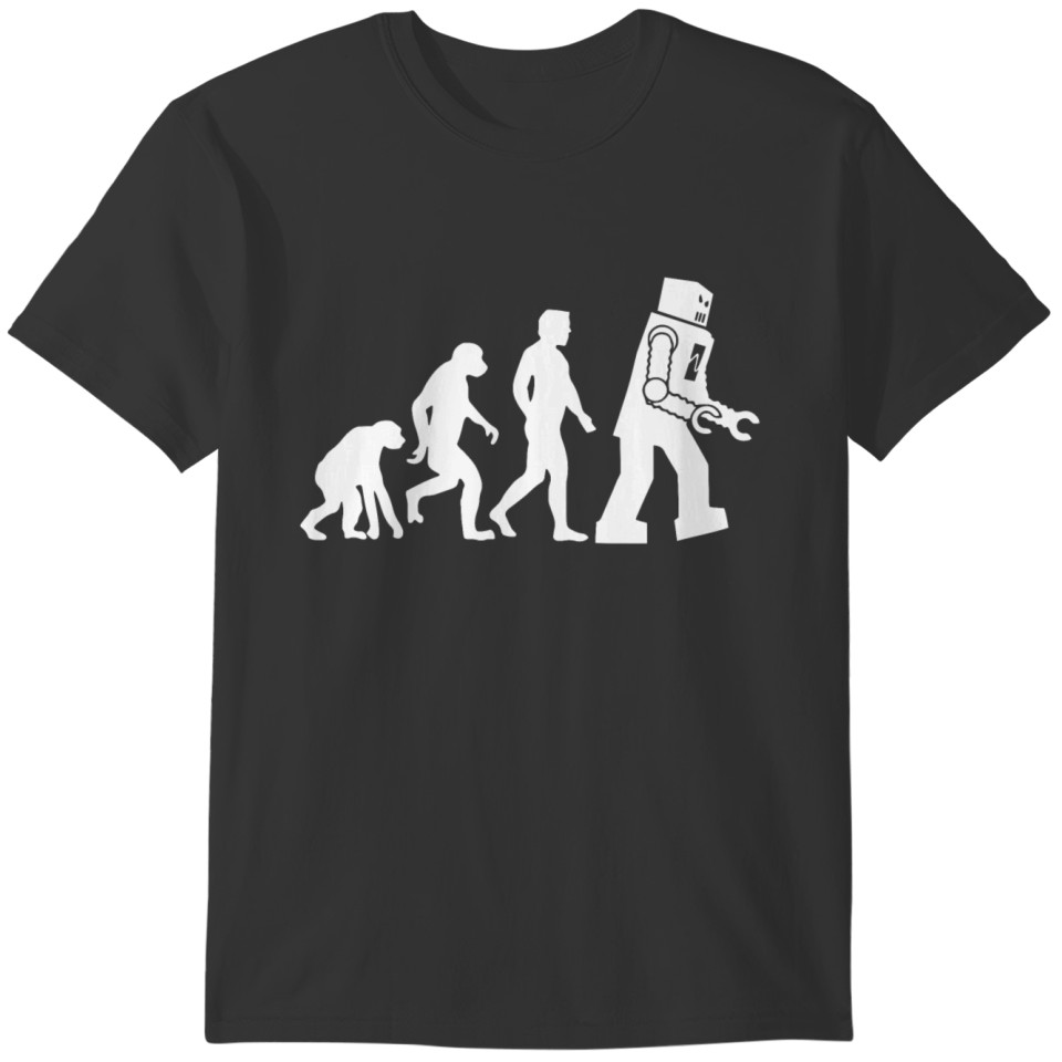 Theory of Evolution - Robot T-shirt
