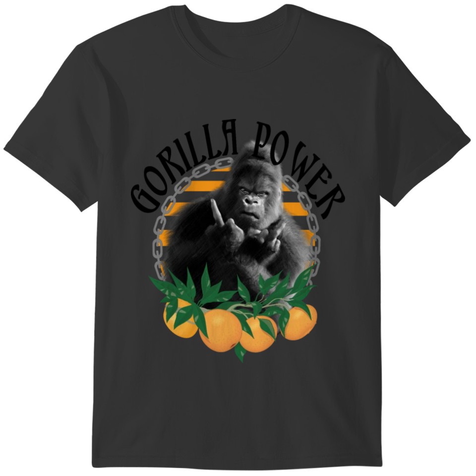 Gorilla Power vegan T-shirt