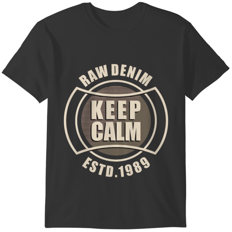 Keep calm modern T-shirt