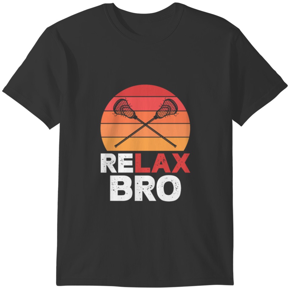 Relax Bro Vintage, Lacrosse T-shirt