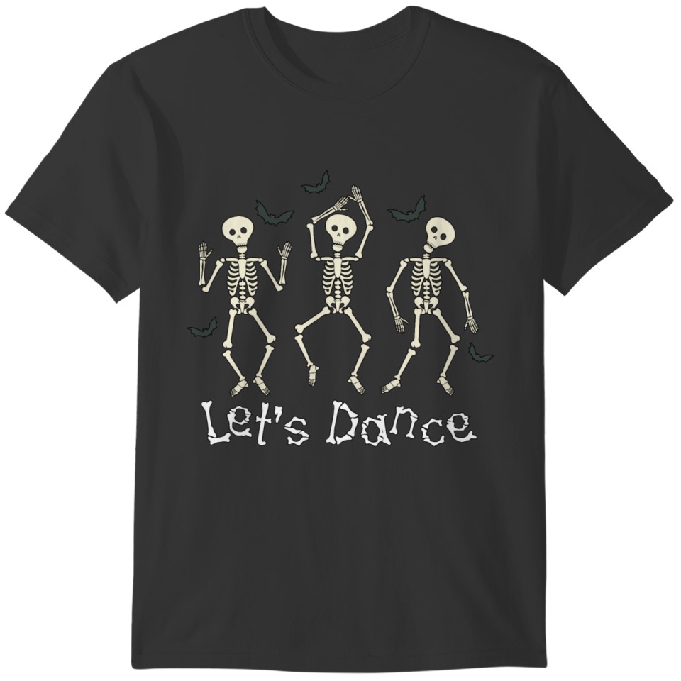 Cool skeleton design T-shirt