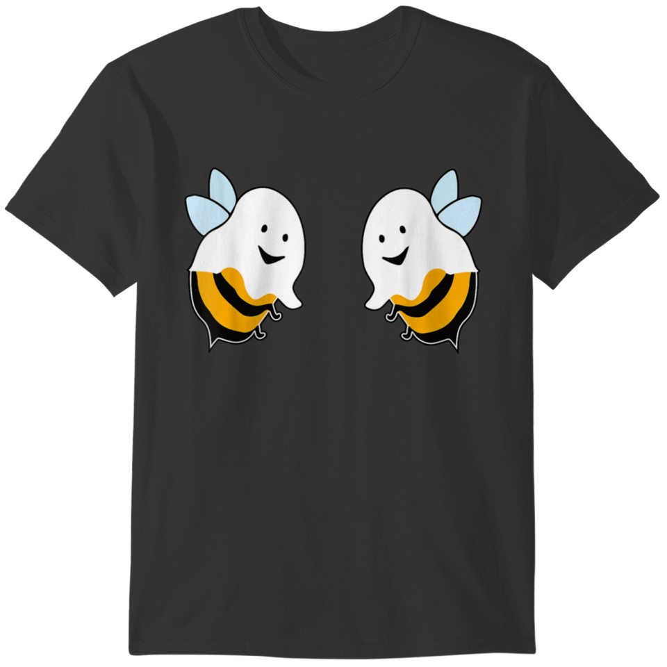 Funny Boo Bees Couples Halloween Costume For Women T-shirt