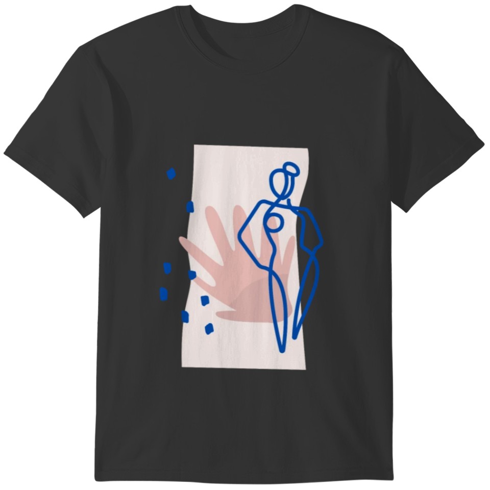 Charming woman illustration T-shirt