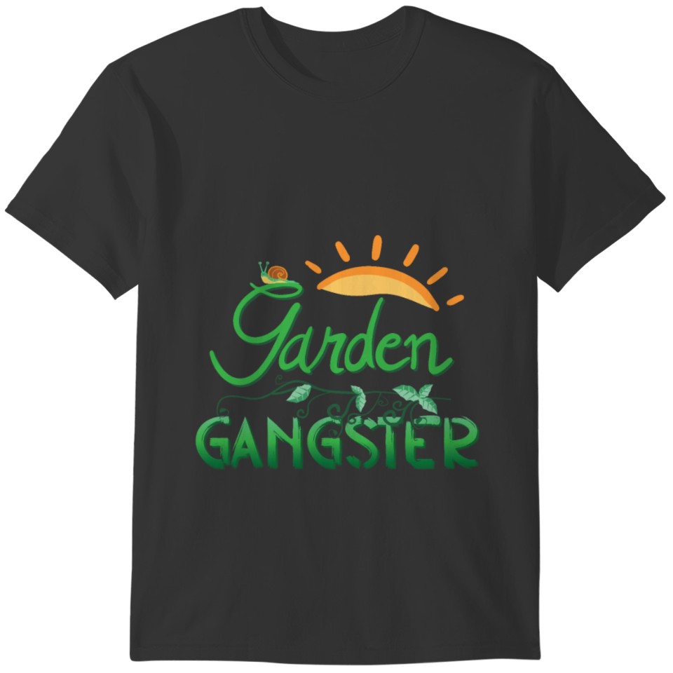 Funny Garden Gangster T-shirt