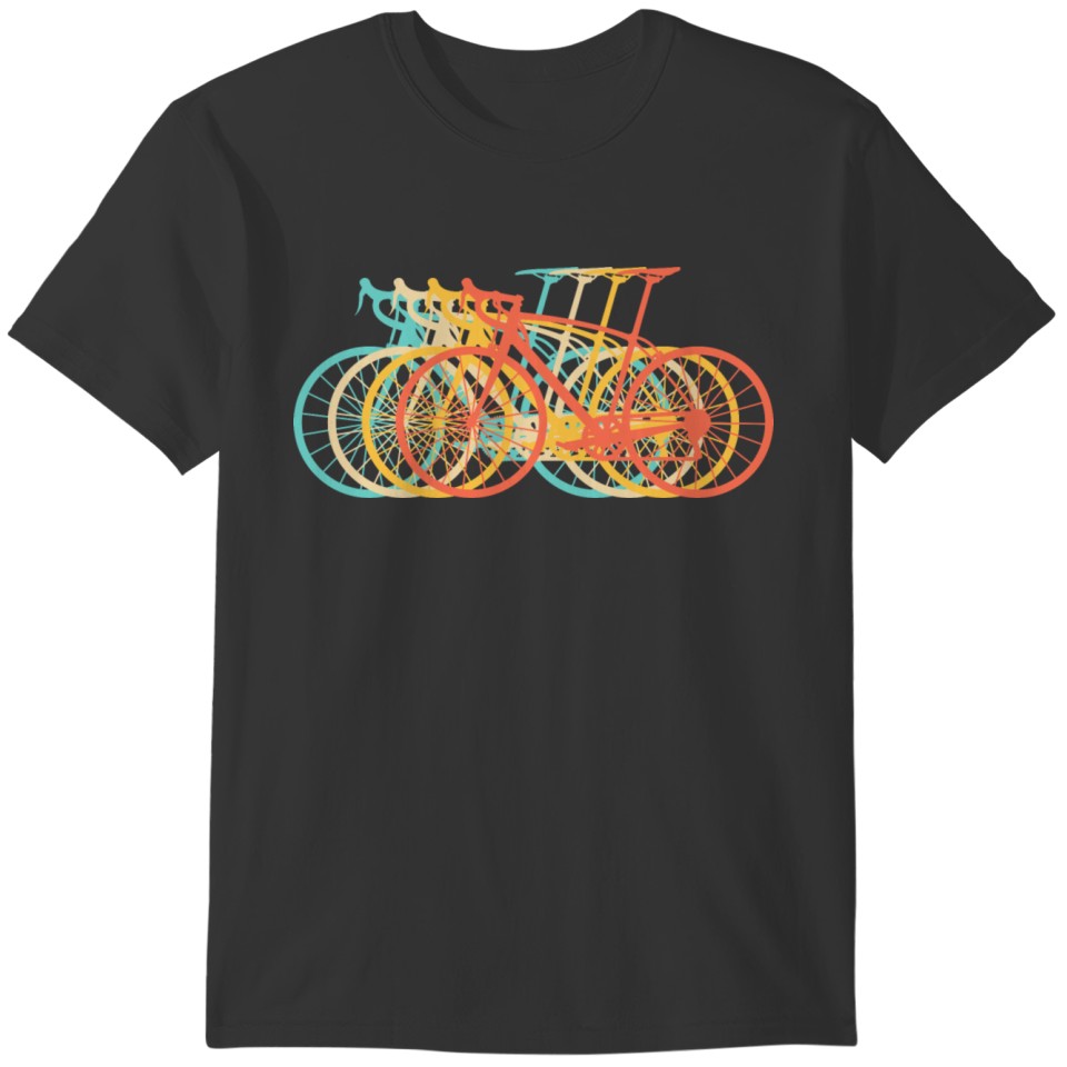 Cyclist Retro T-shirt
