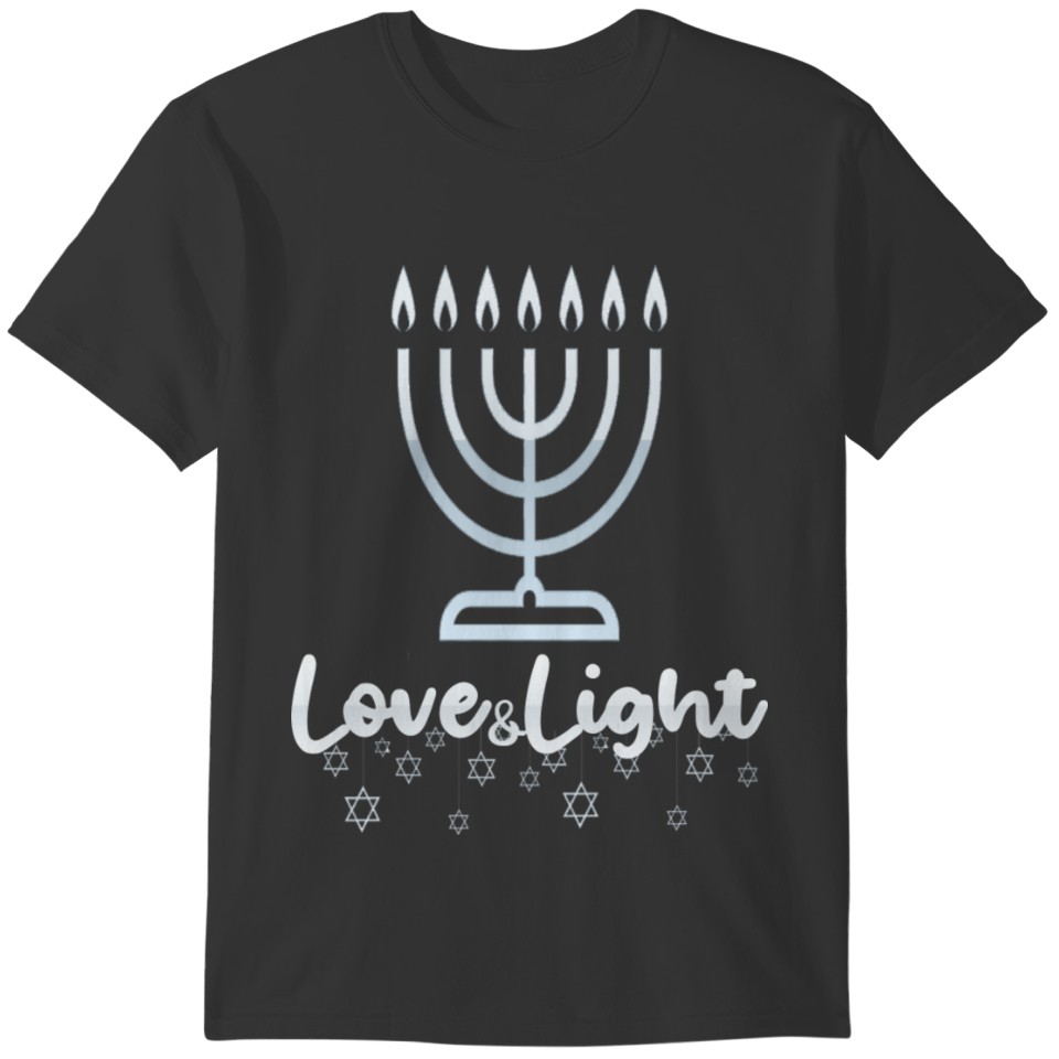 Love And Light Hanukkah T-shirt