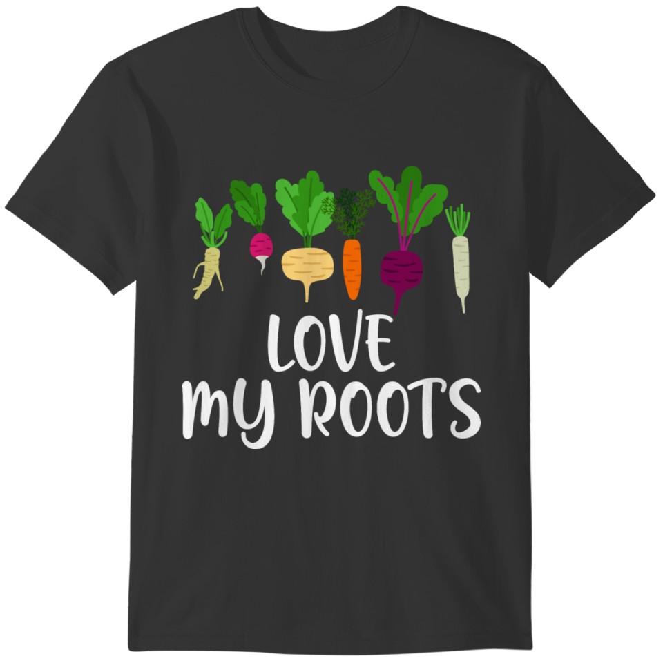Root Vegetables Gardening Cute Garden T-shirt
