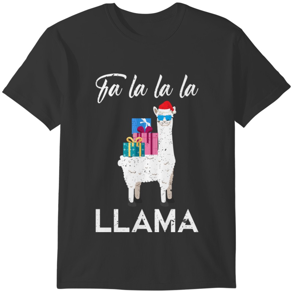Fa La La Llama - Llama Christmas T-shirt