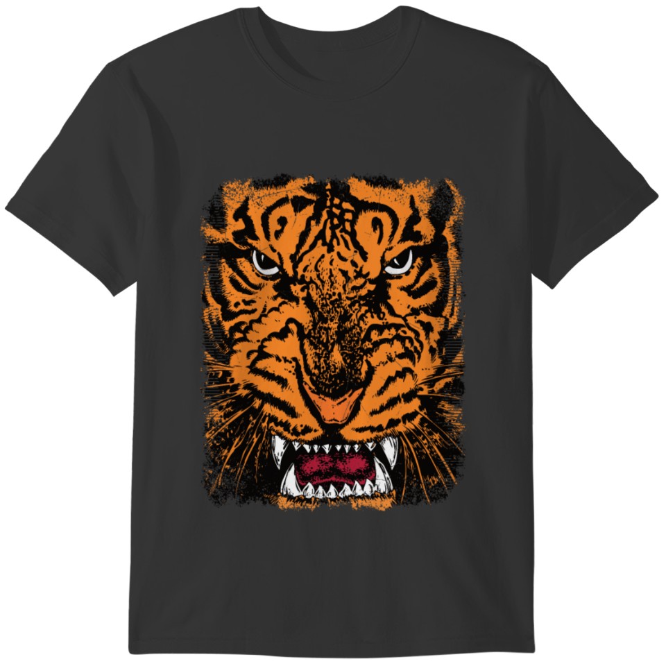 Tiger Face White Eyes Year of the Tiger 2022 T-shirt