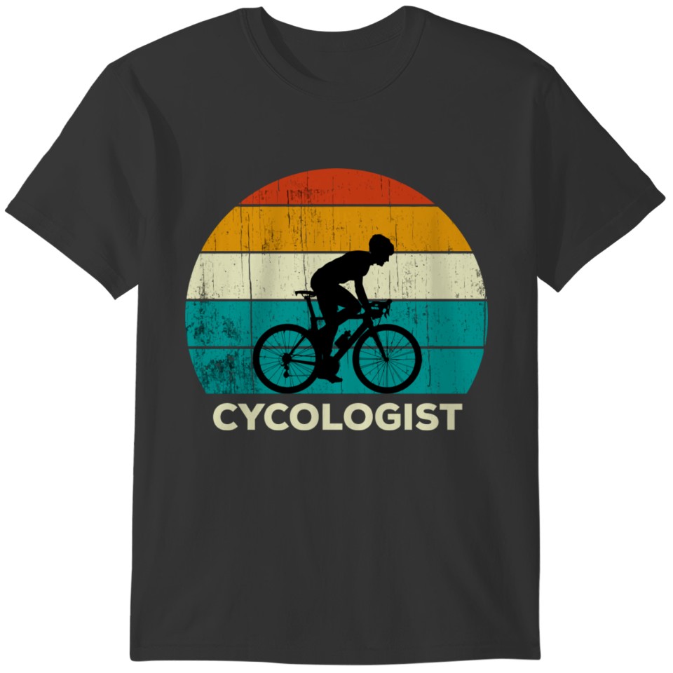 Cycologist Funny Vintage Cycling Road Bike Cyclist T-shirt