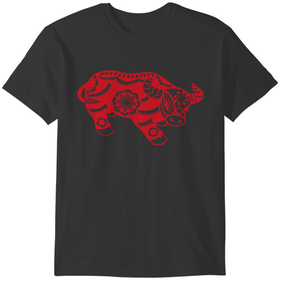 Chinese New Year Gift Of Ox 2021 13 Bull Good Luck T-shirt
