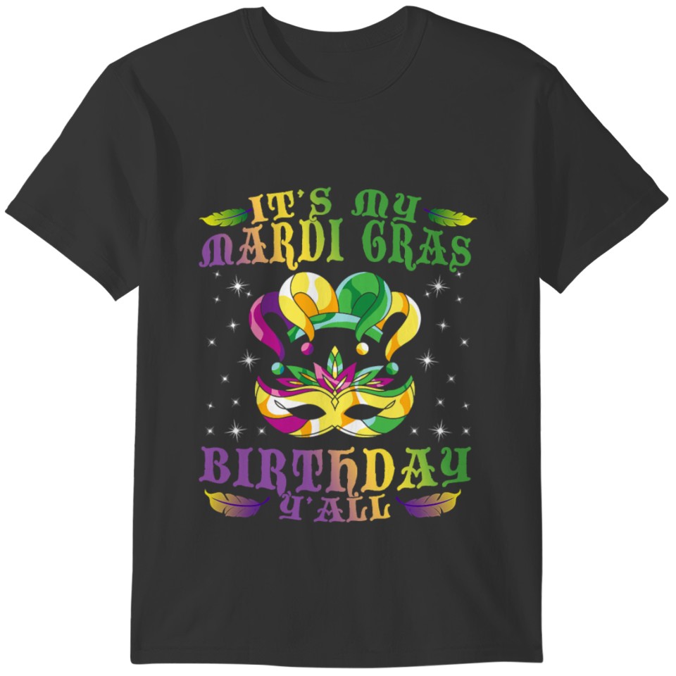 Birthday Gift Idea Celebration Masquerade Costume T-shirt