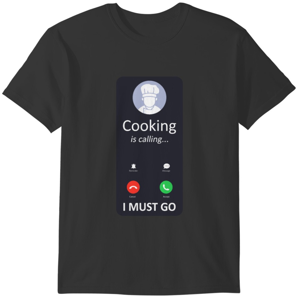 Cooking Cook Kitchen Chef Cooking T-shirt